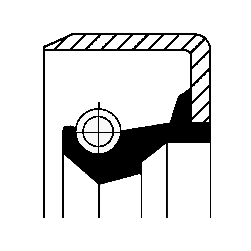Bague d'étanchéité, différentiel